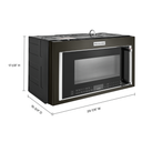 Kitchenaid® Over-the-Range Convection Microwave with Air Fry Mode YKMHC319LBS