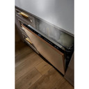 Kitchenaid® 44 dBA Panel-Ready Two-Rack Flush Dishwasher with Door-Open Dry System KDTF324PPA