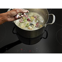 Kitchenaid® 36-Inch 5-Element Sensor Induction Cooktop KCIG556JBL
