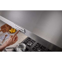 Kitchenaid® 36" 585 CFM Motor Class Commercial-Style Under-Cabinet Range Hood System KVUC606KSS