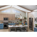 Kitchenaid® 26.8 Cu. Ft. Standard-Depth French Door Refrigerator with Exterior Ice and Water Dispenser KRFF577KBS Kitchenaid® 26.8 Cu. Ft. Standard-Depth French Door Refrigerator with Exterior Ice and Water Dispenser KRFF577KBS