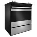 30-inch Amana® Electric Range with Front Console YAES6603SFS