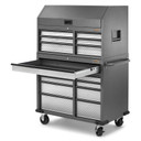Gladiator® Premier 41 inch (104.1 cm) 15-drawer Mobile Tool Chest Combo GATC4115JG Gladiator® Premier 41 inch (104.1 cm) 15-drawer Mobile Tool Chest Combo GATC4115JG