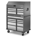 Gladiator® Premier 41 inch (104.1 cm) 15-drawer Mobile Tool Chest Combo GATC4115JG Gladiator® Premier 41 inch (104.1 cm) 15-drawer Mobile Tool Chest Combo GATC4115JG
