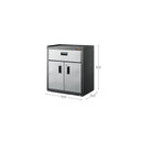 Gladiator® Ready-to-Assemble 3/4-Door Modular GearBox GAGB28KDYG