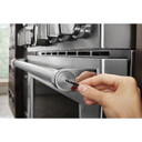 KitchenAid® Commercial-Style Range Handle Medallion Kit, Silver W11368841SI