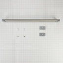 KitchenAid Handle Kit For Panel-Ready Undercounter Refrigerator with 2 red medallions W11247090