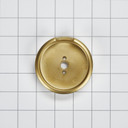 Range Brass Knob Bezel, Griddle W11317495
