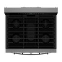 Whirlpool® 30-inch Smart Gas Range with Air Cooking Technology, Steam/Self Cleaning, Rapid Preheat 5.3 CuFt Capacity WFGS7530RZ