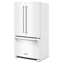 Kitchenaid® 20 cu. ft. 36-Inch Width Counter-Depth French Door Refrigerator with Interior Dispense KRFC136RWH