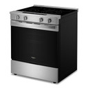 Whirlpool® 30-inch Smart Slide in Electric Range with Air Cooking Technology, No Preheat Air Fry, WipeClean™ Coating, Steam/Self Clean and High Speed Preheat YWSES7530RZ Whirlpool® 30-inch Smart Slide in Electric Range with Air Cooking Technology, No Preheat Air Fry, WipeClean™ Coating, Steam/Self Clean and High Speed Preheat YWSES7530RZ