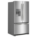 Whirlpool® 36-Inch Wide French Door Bottom Mount Refrigerator - 25 cu. ft. WRFF3436RZ