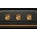 Kitchenaid® 5.0 Cu. Ft. Smart Slide-in Gas Range with Convection Cooking Modes and 2-in-1 Burner KSGS530SBE