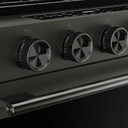 Kitchenaid® 5.0 Cu. Ft. Smart Slide-in Gas Range with Convection Cooking Modes and 2-in-1 Burner KSGS530SBE
