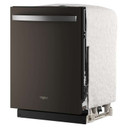 Whirlpool® 24-Inch Dishwasher with Total Coverage Wash Action and Auto Open Air Dry in Fingerprint Resistant Black Stainless WDTS8024SV