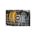 Whirlpool® 24-Inch Dishwasher with Total Coverage Wash Action and Auto Open Air Dry in Fingerprint Resistant Stainless Steel WDPS8024SZ