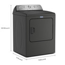 Maytag® 7.0 Cu Ft. Load Gas Dryer with Extra Power and Pet Pro Option MGD5605RU