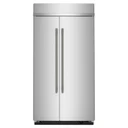 Kitchenaid® 25.5 Cu. Ft. 42" Built-In Side-by-Side Refrigerator with Platinum Interior KBSN742SPS