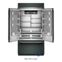 Kitchenaid® 24.2 Cu. Ft. 42" Built-In French Door Bottom Mount Refrigerator with Platinum Interior KBFN542SJP