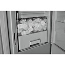 Kitchenaid® 29 cu. ft. French Door Refrigerator with Exterior Water and Ice and FreshChill™ Full-Width Refrigerated Drawer KRMF436SPS