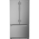 Kitchenaid® 22 Cu. Ft. 36-Inch Counter-Depth French Door Refrigerator with Internal Water Dispenser KRFC136TPS