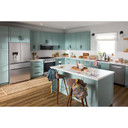 Whirlpool® 36-inch Wide True Counter Depth 4-Door French Door Refrigerator - 22 cu. ft. WRMC7036RV