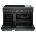 Kitchenaid® 48-Inch 6 Burner Commercial-Style Dual Fuel Range with Griddle KFDD948SJP