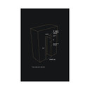 Jennair® 18" Panel-Ready Built-In Column Freezer, Left Swing JBZFL18IGX