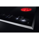 Jennair® Oblivion 36" Electric Radiant Cooktop with Emotive Controls JEC4536KB