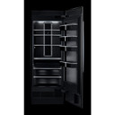 Jennair® 30" Built-In Column Freezer with NOIR™ Panel Kit, Right Swing JKCPR301GM