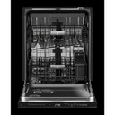 Jennair® Pocket Handle 24" Built-In Dishwasher with Precise Fit 3rd Rack for Cutlery with Plasma Coating, 39 dBA JDTS3924SP