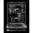 Jennair® RISE™ 24" Built-In Dishwasher with Precise Fit 3rd Rack for Cutlery with Plasma Coating, 39 dBA JDTS3924SL
