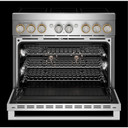 Jennair® RISE™ 36" Induction Professional-Style Range JPIFC736RL