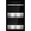 Jennair® NOIR™ 30" Double Wall Oven with V2™ Vertical Dual-Fan True Convection with Advanced Temperature Precision JOEDC730RM