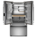 Kitchenaid® Counter-Depth French Door Refrigerator with External Water Dispenser KRFC736SPS