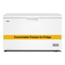 Whirlpool® 16 Cu. Ft. Convertible Chest Freezer with 3 Storage Baskets WZCC5516TW