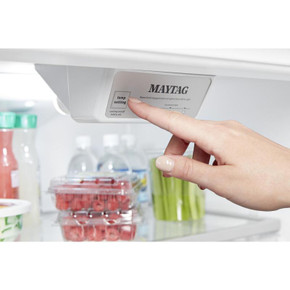 Maytag® 30-Inch Wide Top Freezer Refrigerator with PowerCold® Feature- 18 Cu. Ft. MRT118FFFH