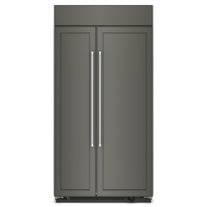 Kitchenaid® 25.5 Cu Ft. 42 Built-In Side-by-Side Refrigerator with Panel-Ready Doors KBSN702MPA
