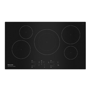 Kitchenaid® 36-Inch 5-Element Sensor Induction Cooktop KCIG556JBL