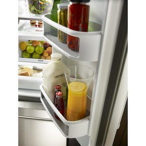 Kitchenaid® 22 cu.ft. 36-Inch Width Counter Depth French Door Refrigerator with Interior Dispense KRFC302ESS