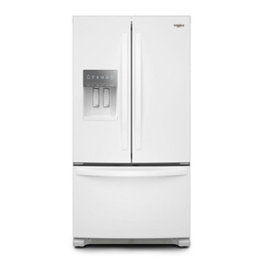 Whirlpool® 36-Inch Wide French Door Bottom Mount Refrigerator - 25 cu. ft. WRFF3436RW