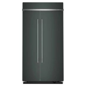 Kitchenaid® 25.5 Cu. Ft. 42" Built-In Side-by-Side Refrigerator with Platinum Interior KBSN742SJP