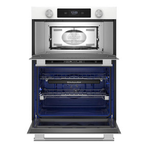 Kitchenaid® 30-inch Smart Electric Combo Wall Oven with Assisted Cooking Modes - White KOEC730SWH Kitchenaid® 30-inch Smart Electric Combo Wall Oven with Assisted Cooking Modes - White KOEC730SWH