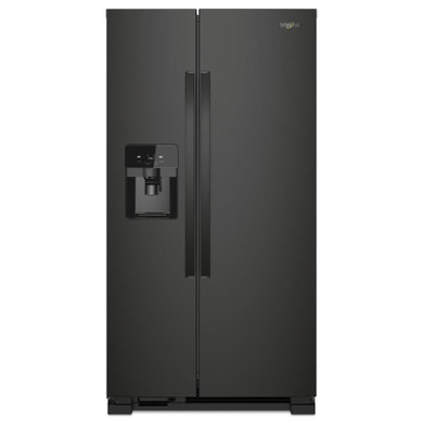 Whirlpool® 36-inch Wide Side-by-Side Refrigerator - 25 cu. ft. WRS335SDHB