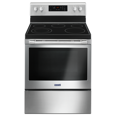 Maytag® Cuisinière électrique avec surface de cuisson résistant aux éclats - 30 po - 5.3 pi cu YMER6600FZ