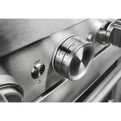 KitchenAid® 36'' Smart Commercial-Style Dual Fuel Range with 6 Burners KFDC506JSS