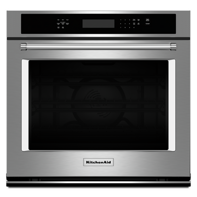 Kitchenaid® 30 Single Wall Oven with Even-Heat™ True Convection KOSE500ESS