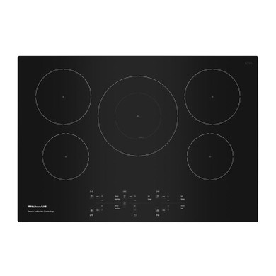 Kitchenaid® 30-Inch 5-Element Sensor Induction Cooktop KCIG550JBL