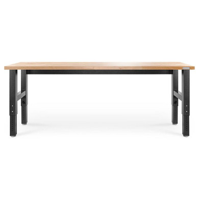Gladiator® 8' (243.8 cm) Wide Adjustable Height Hardwood Workbench GAWB08HWEG