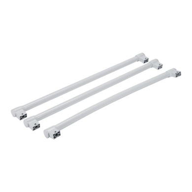 French Door Refrigerator Handle Kit, White W10716729